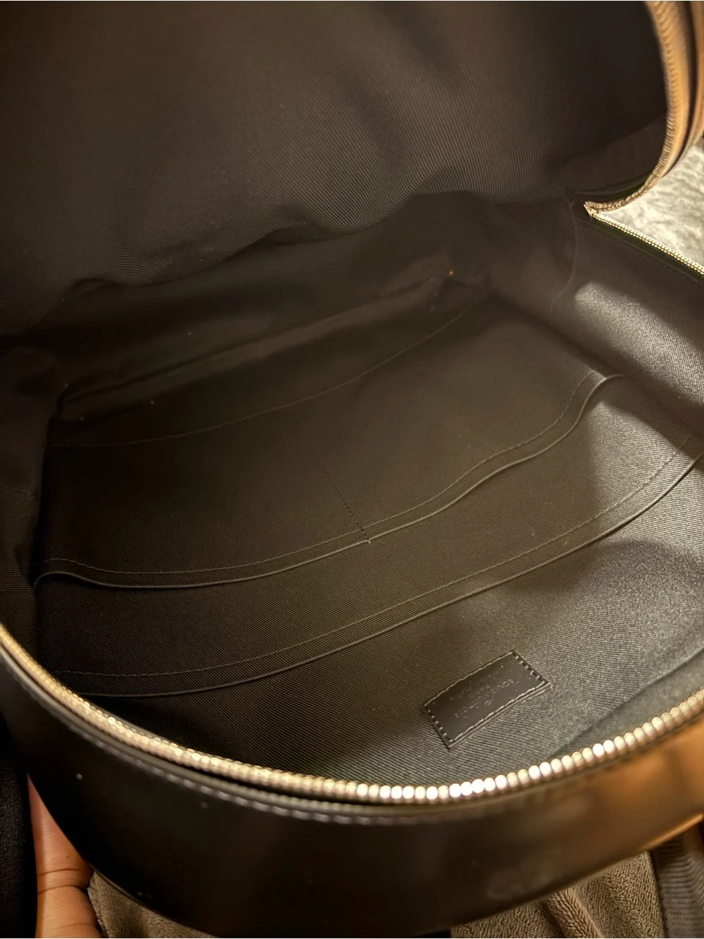 Louis Vuitton Black Damier Graphite Backpack with Silver Hardware